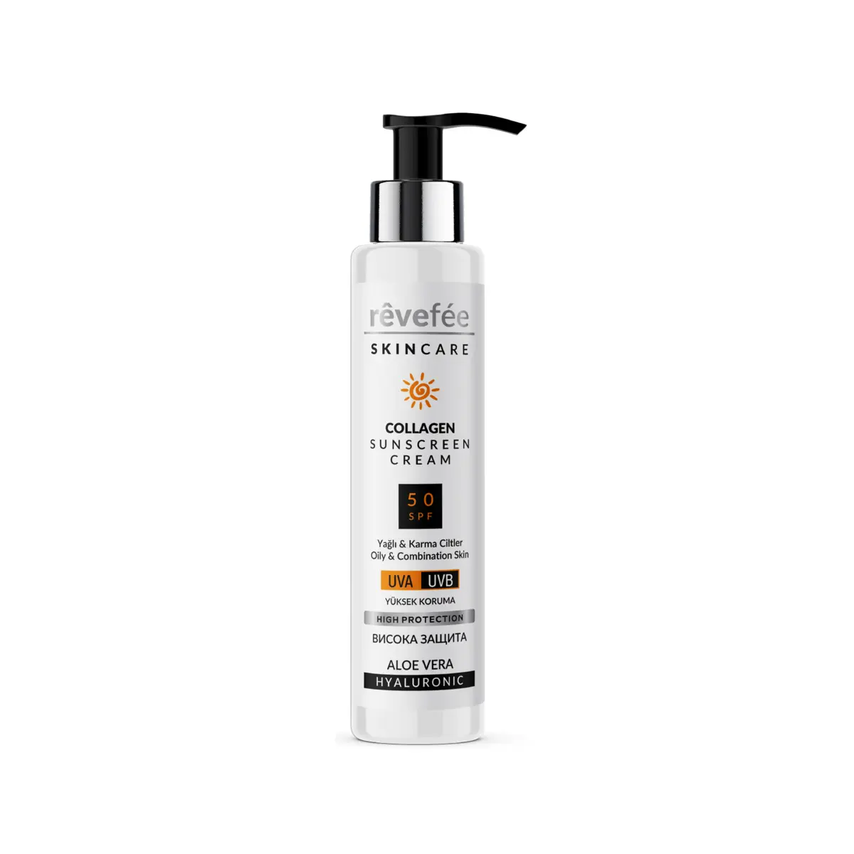 Collagen Sunscreen Cream SPF 50 125 ml - Oily & Combination Skin